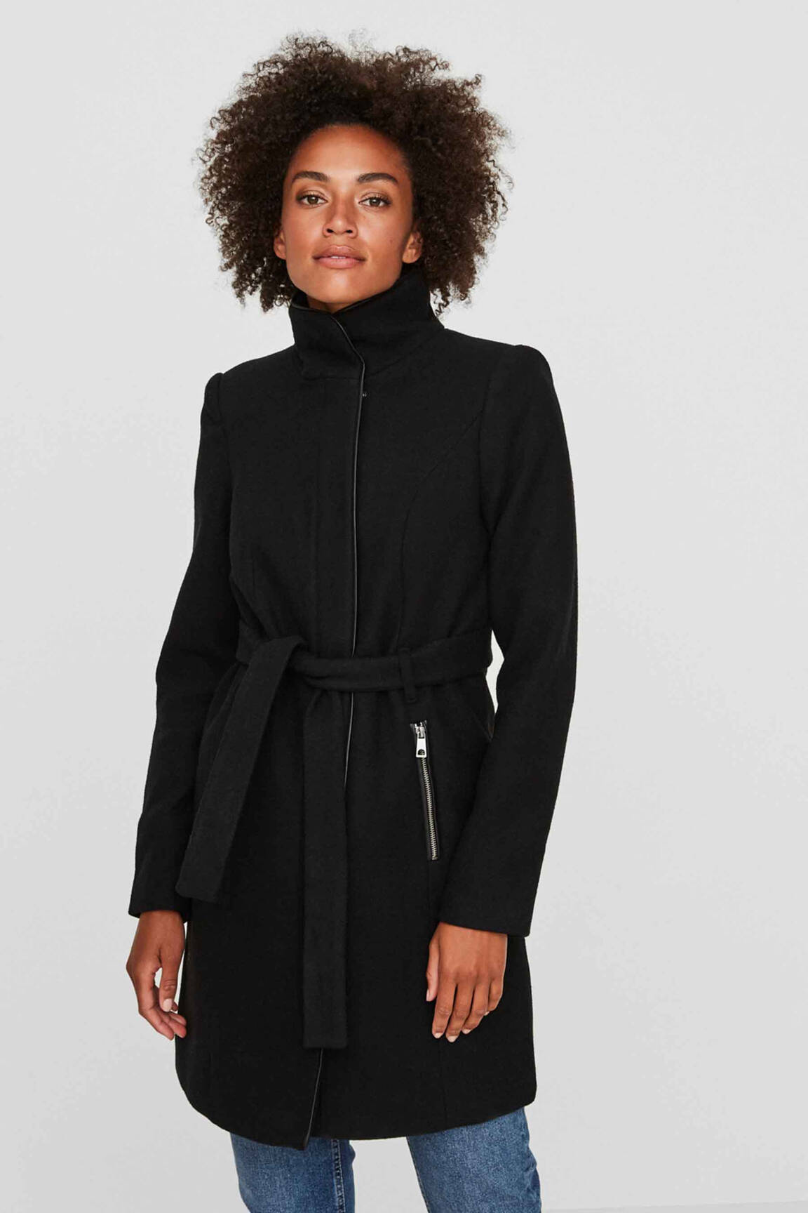 Kasdienis švarkas juodas VERO MODA moteris