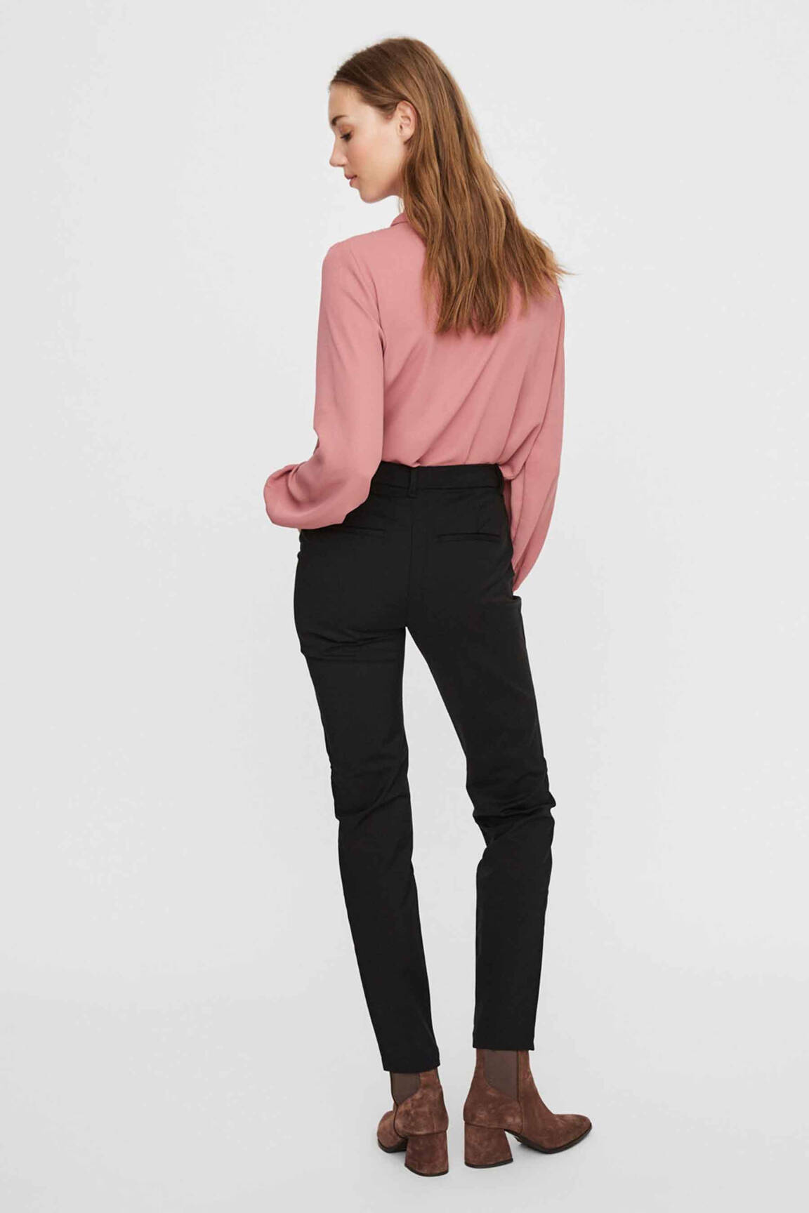 Chino kelnė juodas VERO MODA moteris