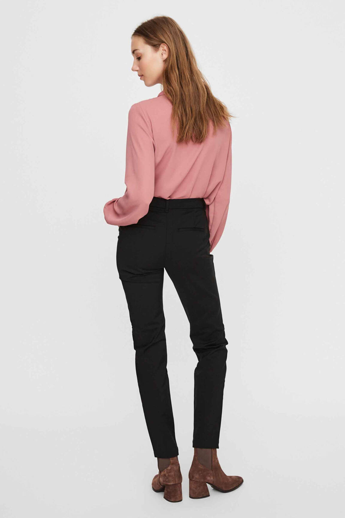 Chino kelnė juodas VERO MODA moteris