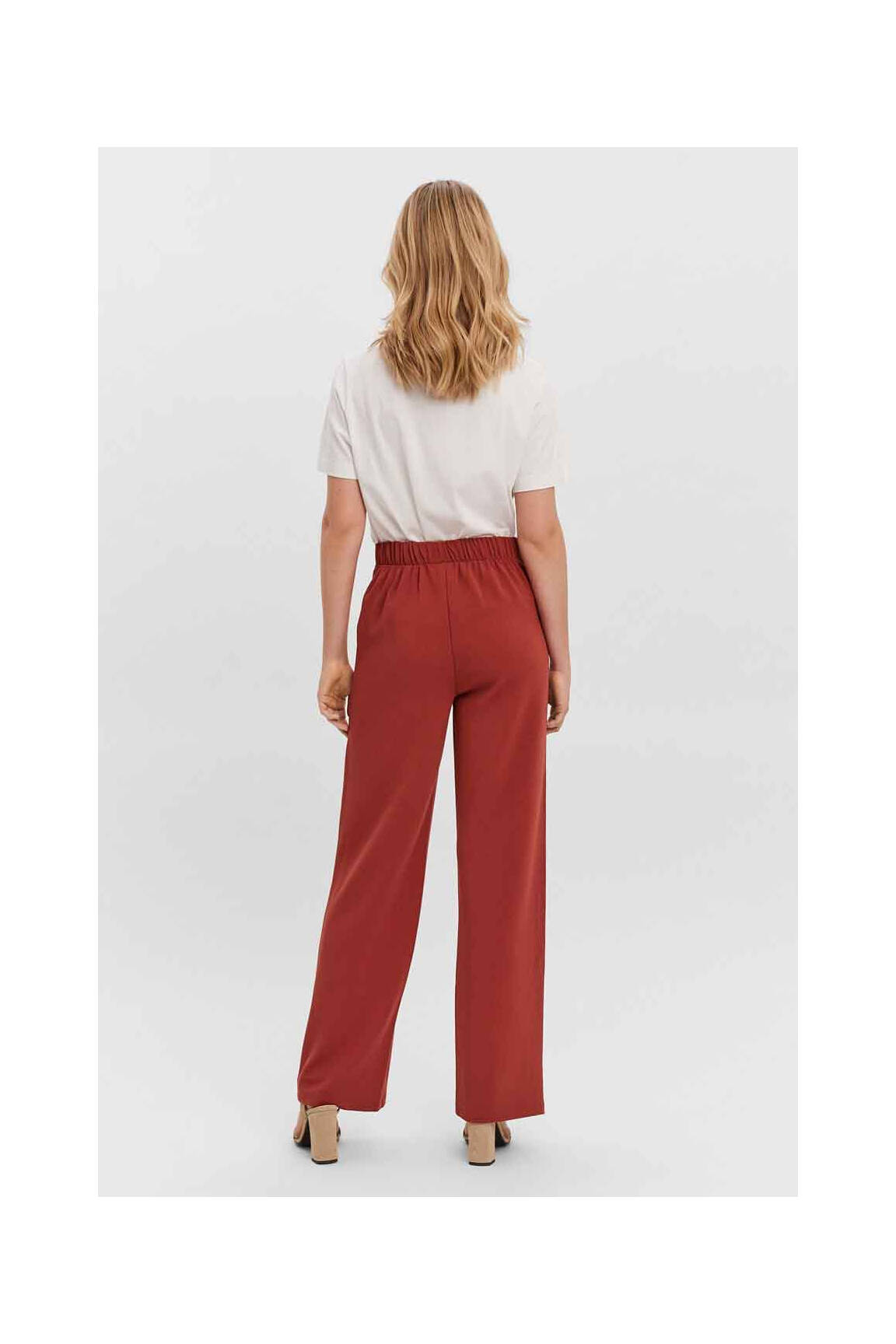 Platus kelnes raudona VERO MODA moteris