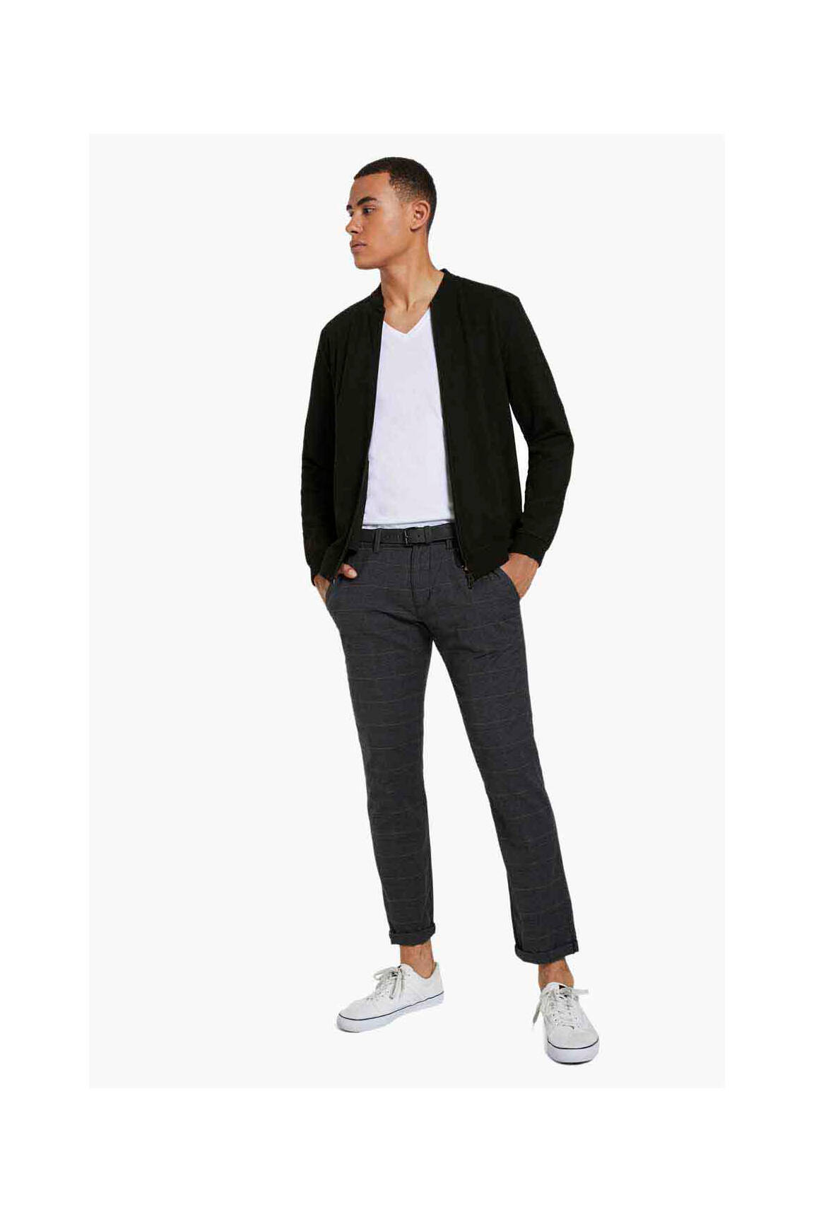 Chino kelnė rudas TOM TAILOR vyras