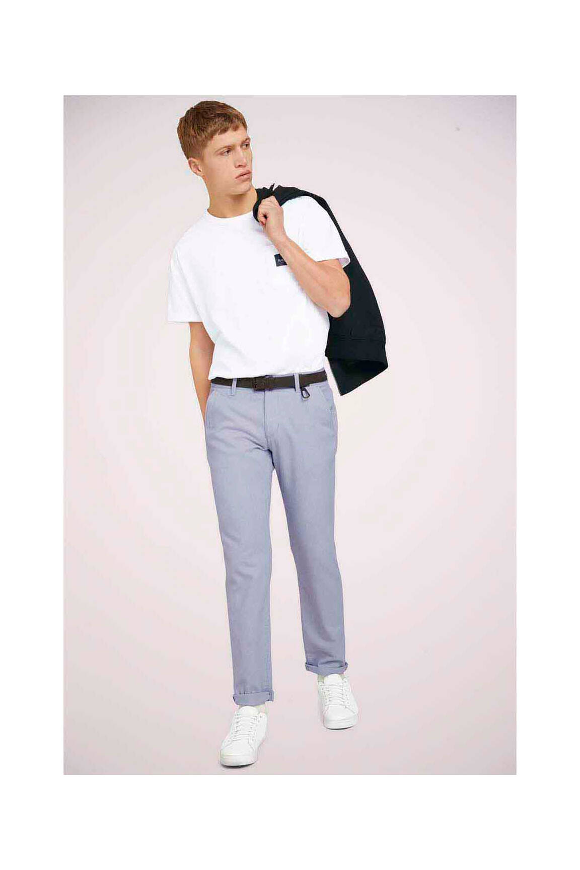 Chino kelnė pilka TOM TAILOR vyras
