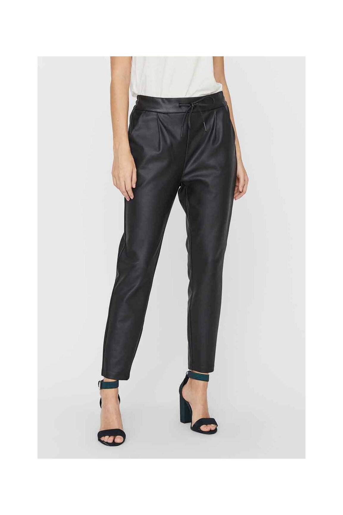 Lieknos kelnės juodas VERO MODA moteris