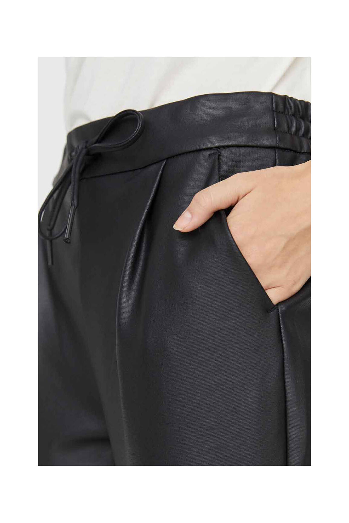 Lieknos kelnės juodas VERO MODA moteris