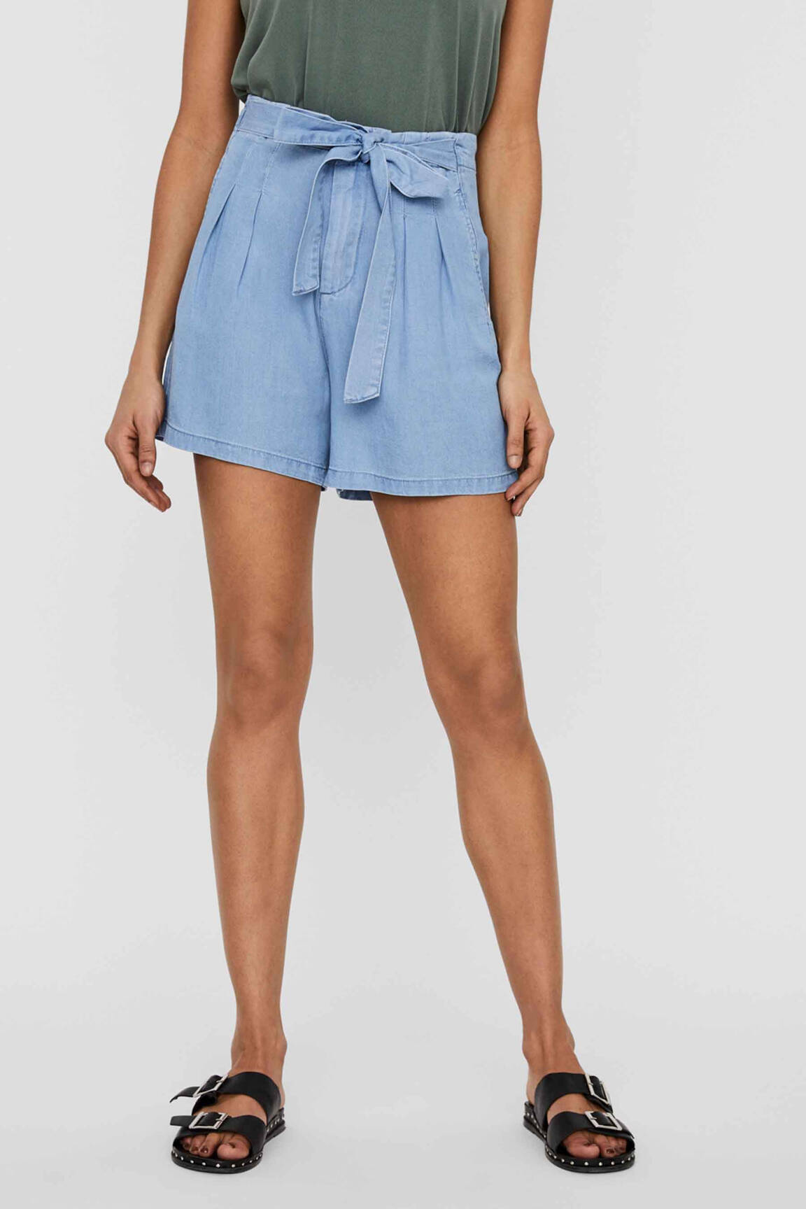 Šortas mėlyna VERO MODA moteris