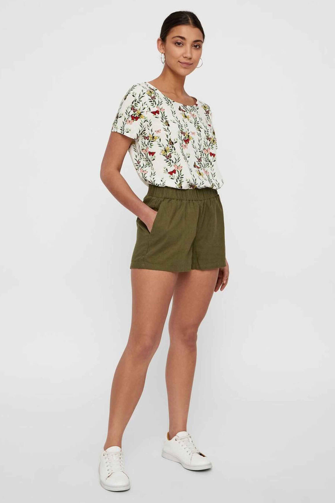 Šortas žalias VERO MODA moteris