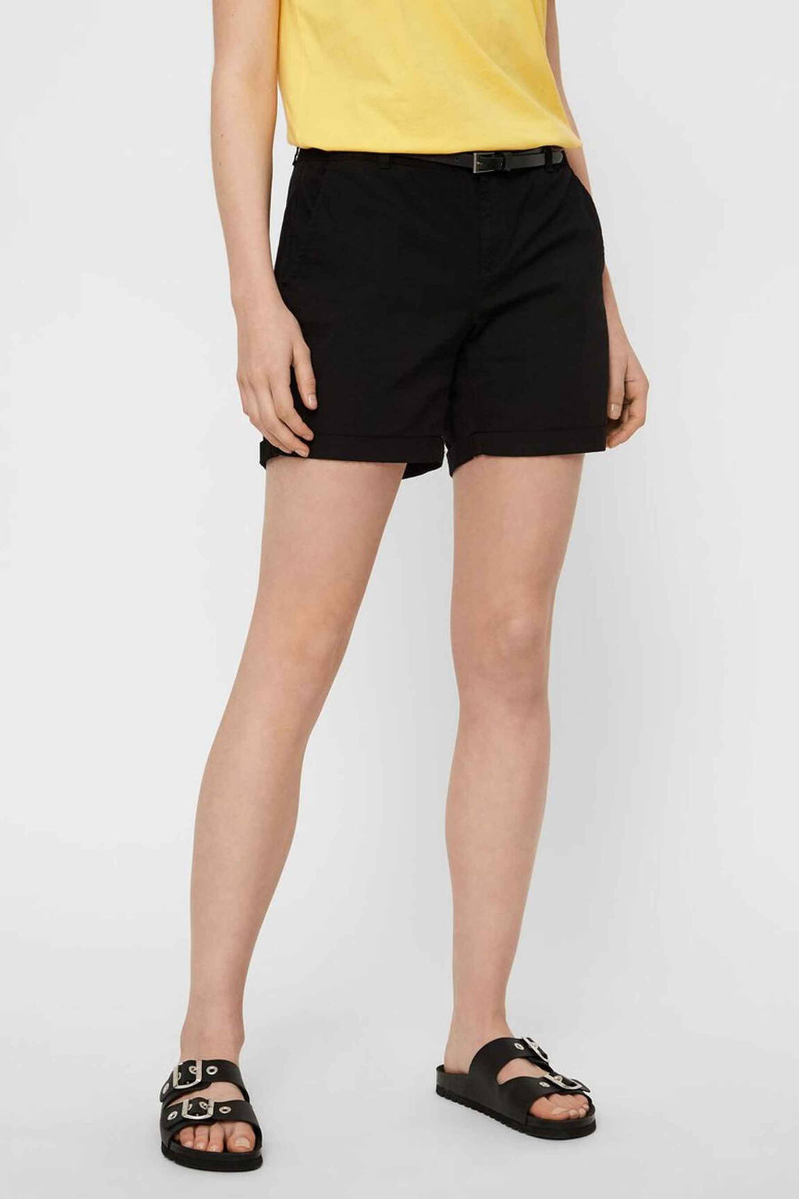 Šortas juodas VERO MODA moteris
