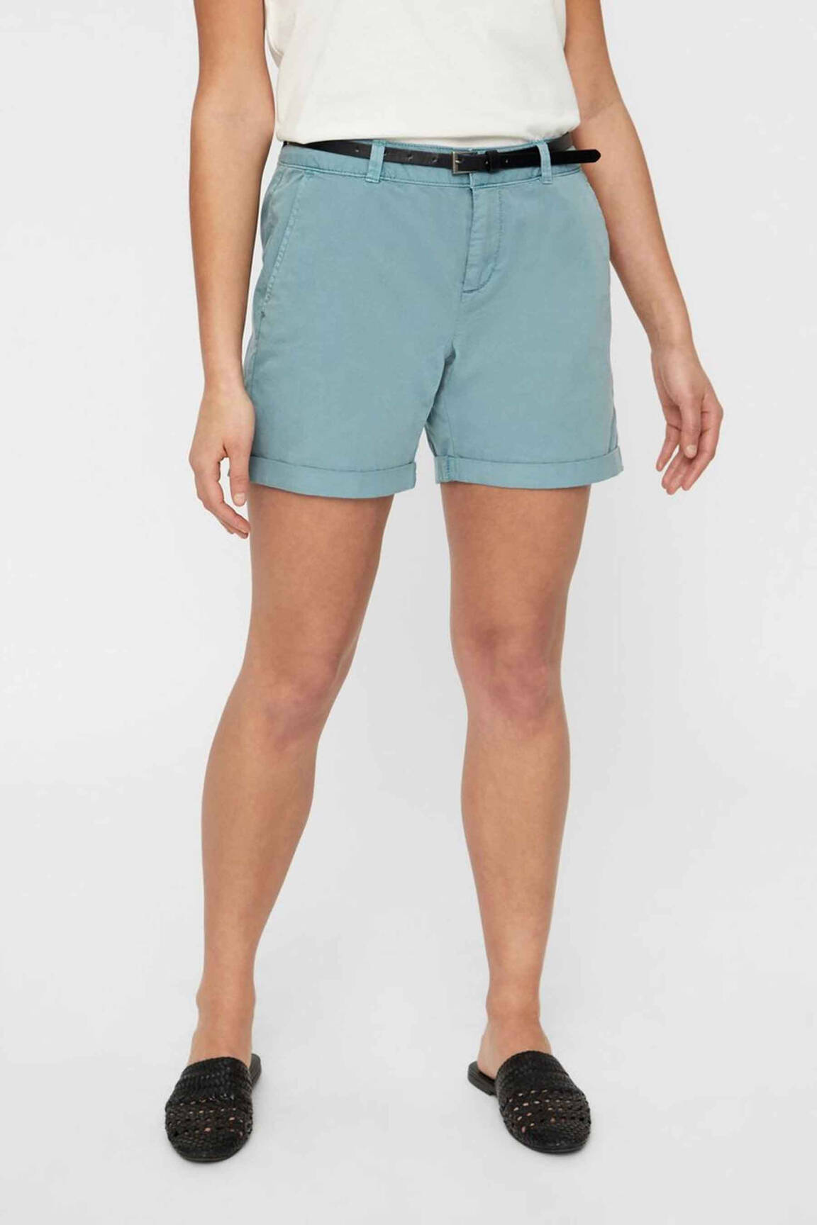 Šortas mėlyna VERO MODA moteris