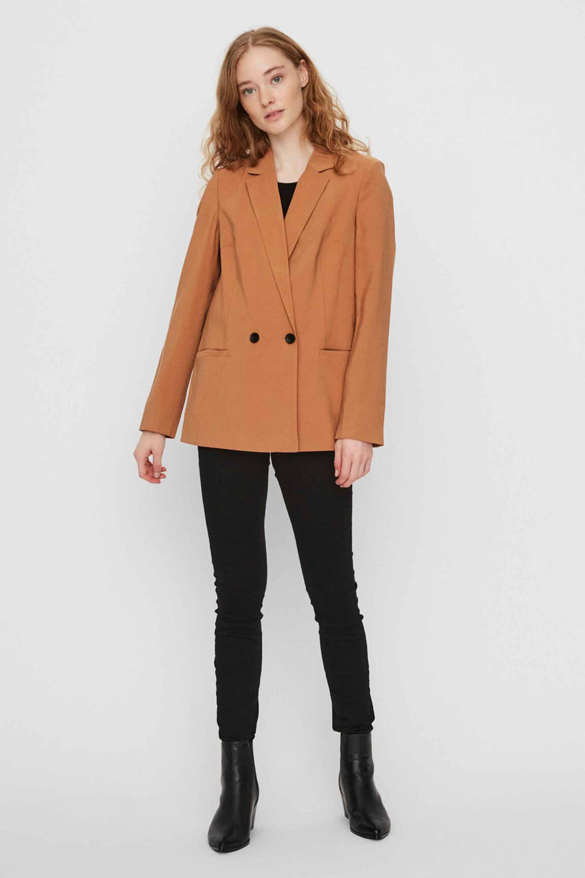 Švarkas rudas VERO MODA moteris