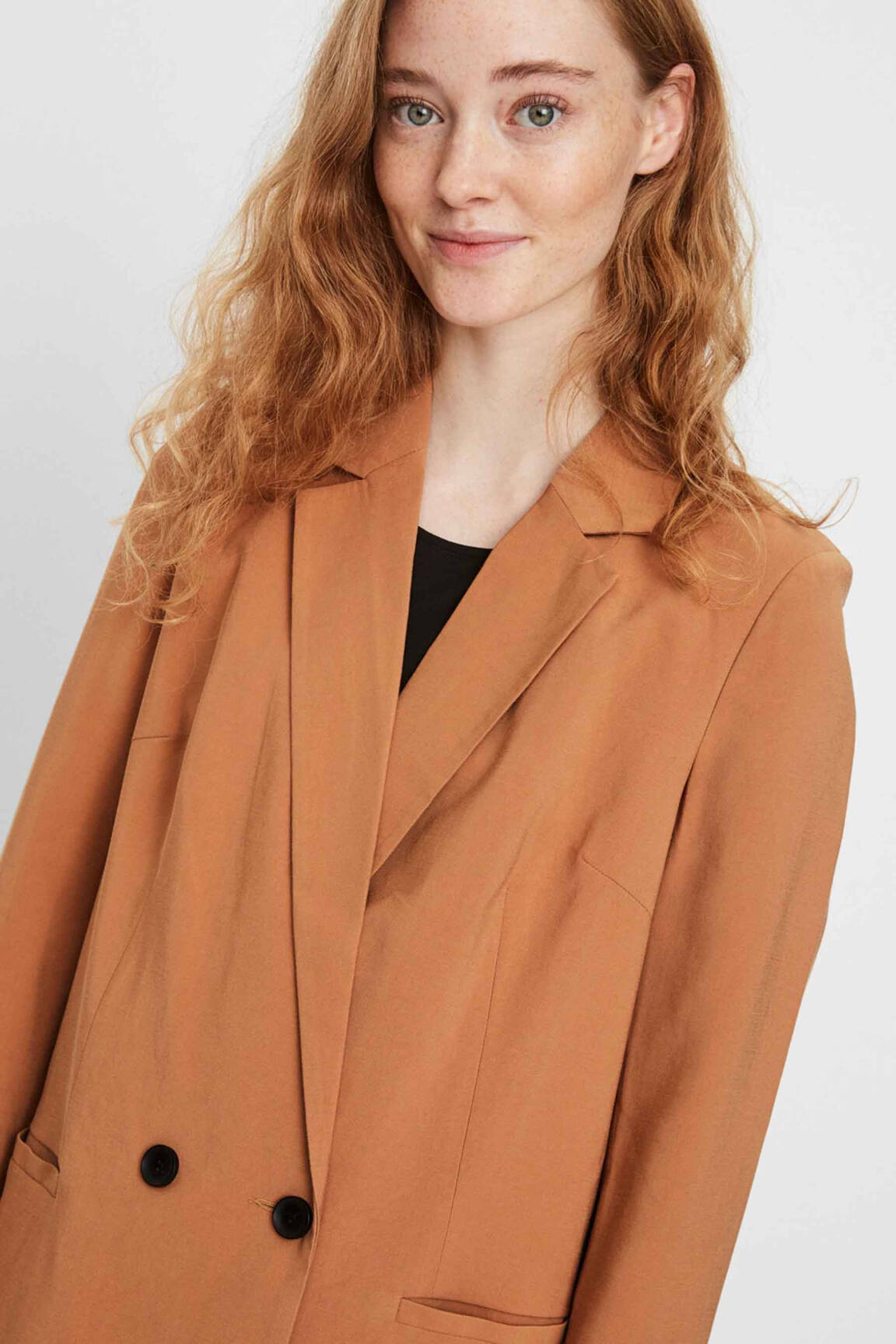 Švarkas rudas VERO MODA moteris