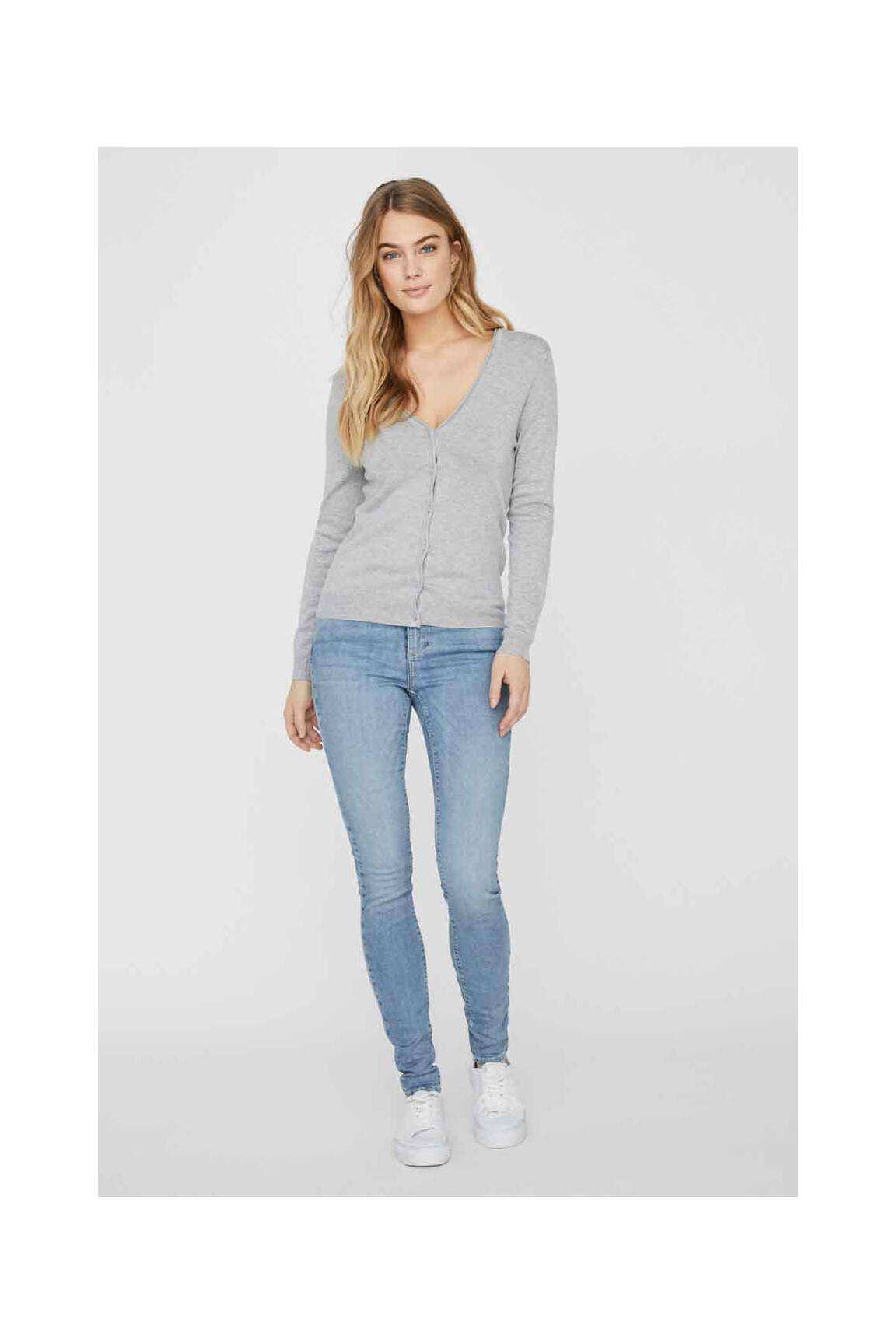 Ilgų rankovių liemenė pilka VERO MODA moteris