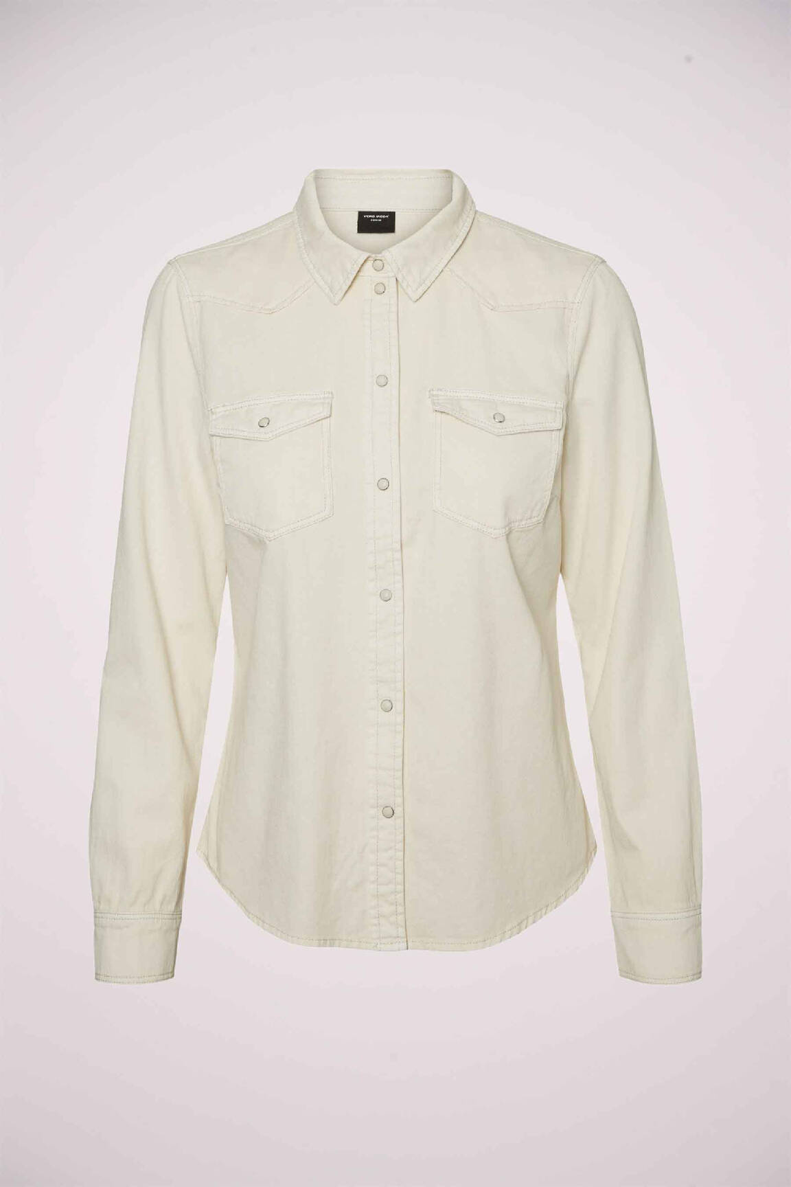 Moteriškas marškinys bežinis VERO MODA moteris