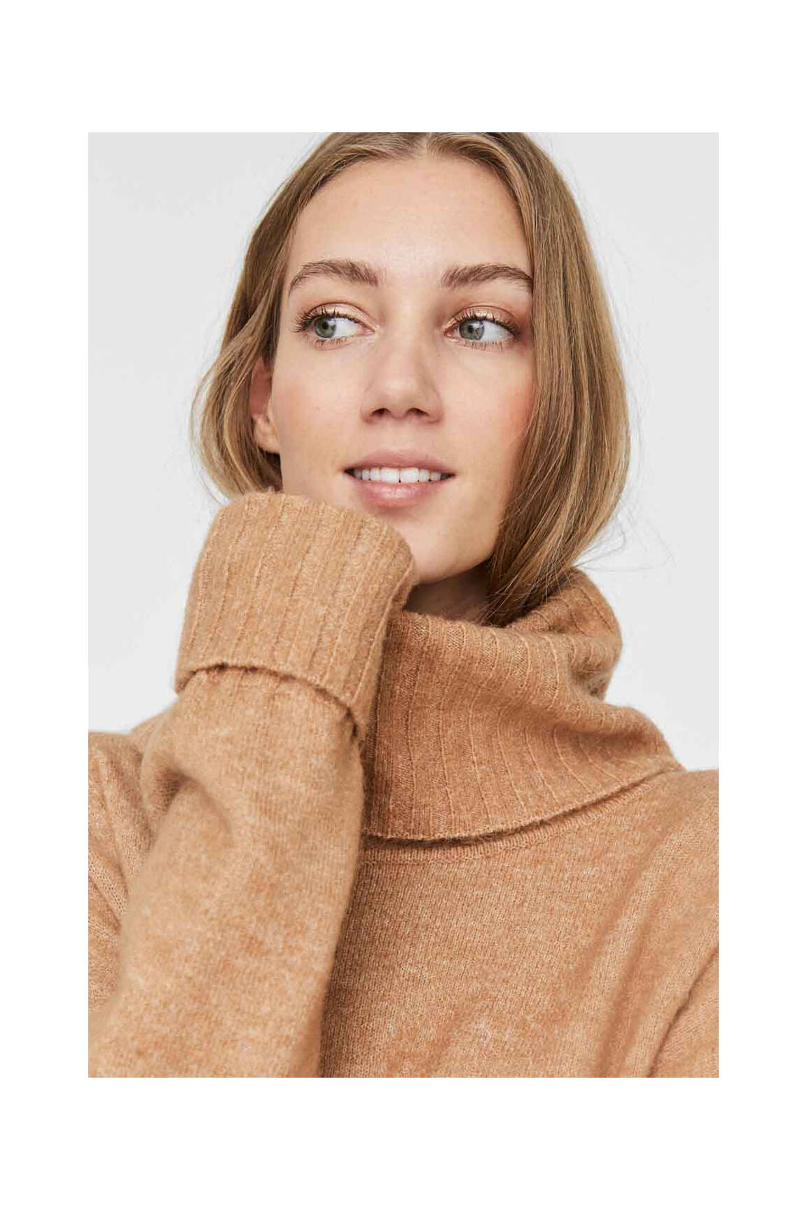 Trumpa suknelė rožinė VERO MODA moteris