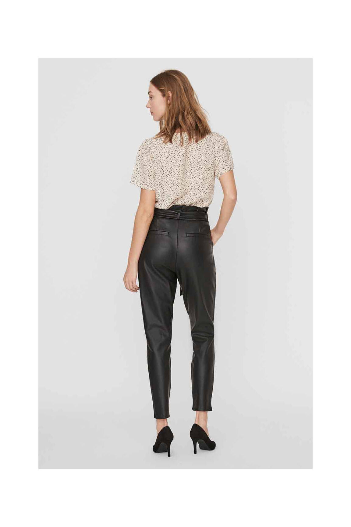 Lieknos kelnės juodas VERO MODA moteris