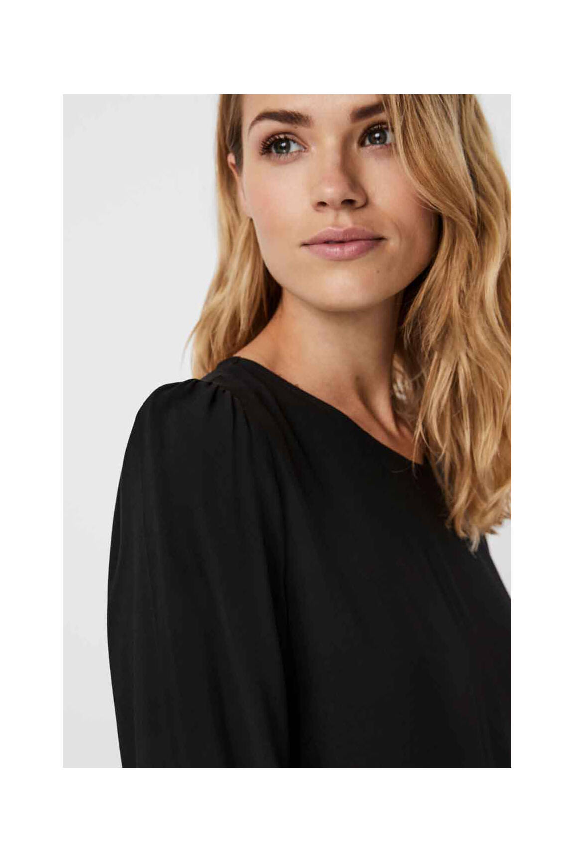 Trumpa suknelė juodas VERO MODA moteris