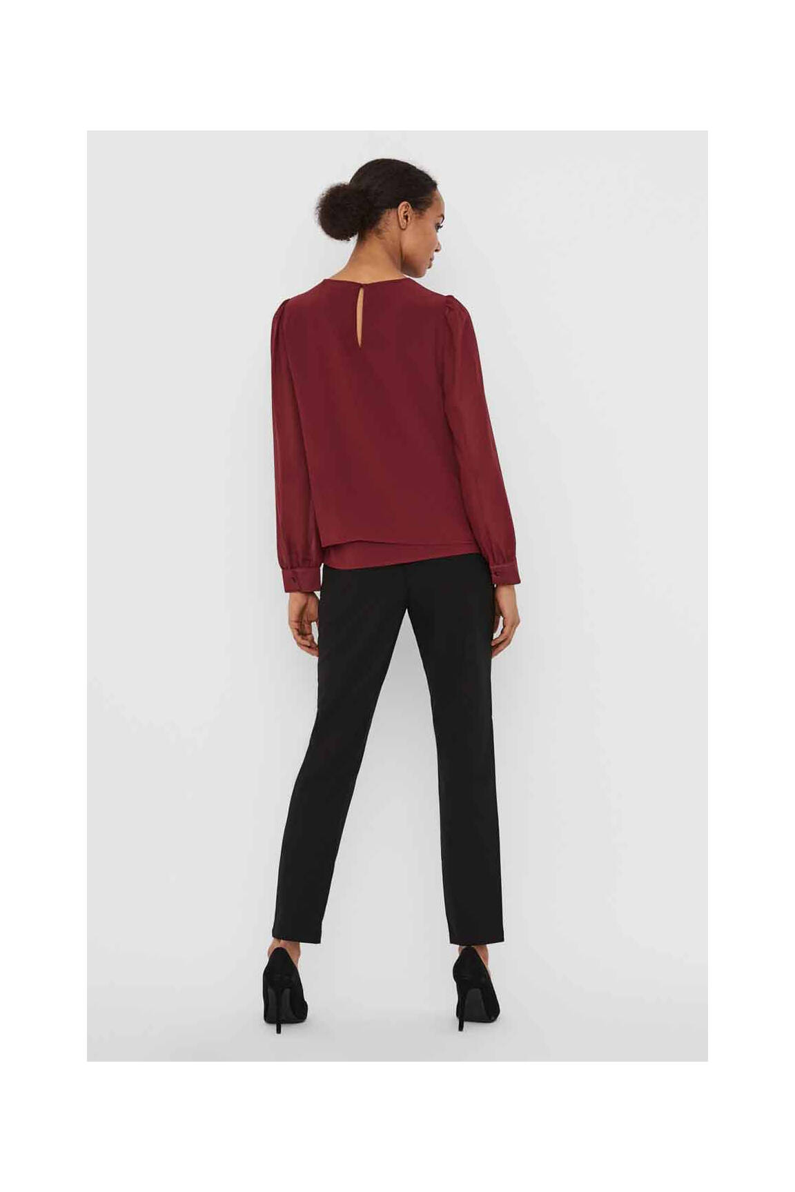 Moteriškas marškinys raudona VERO MODA moteris