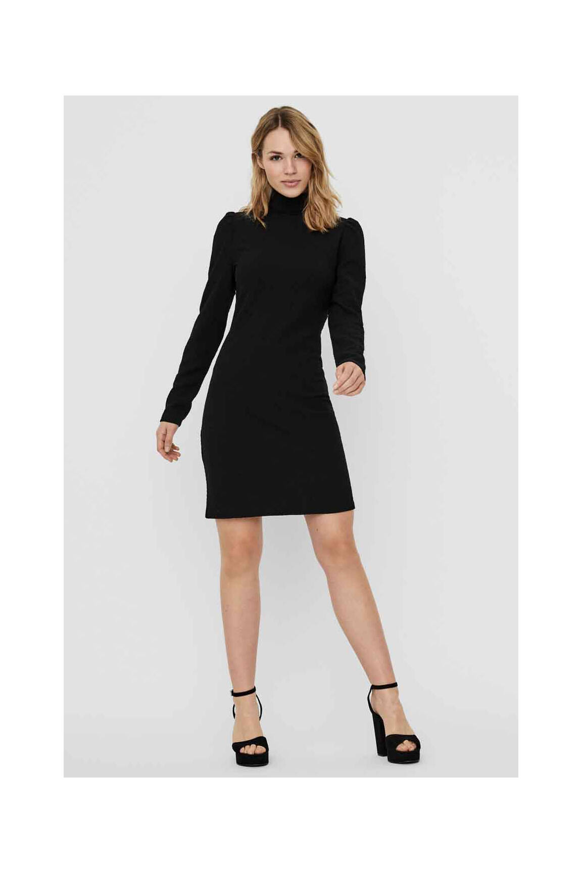 Ilga suknelė juodas VERO MODA moteris