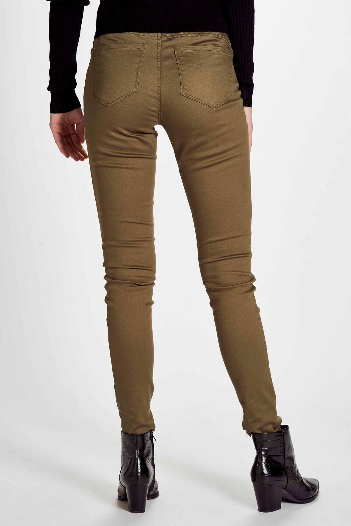 Lieknos džinsai žalias VERO MODA moteris
