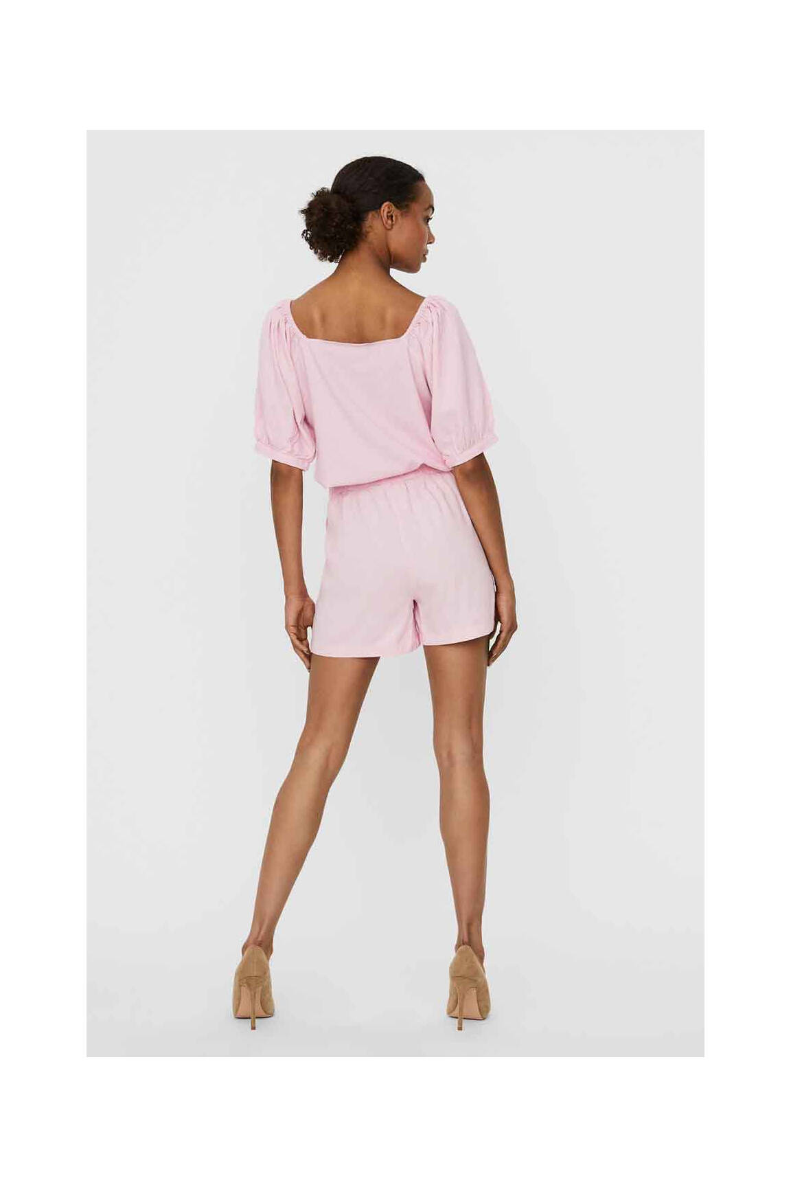 Šortas rožinė VERO MODA moteris