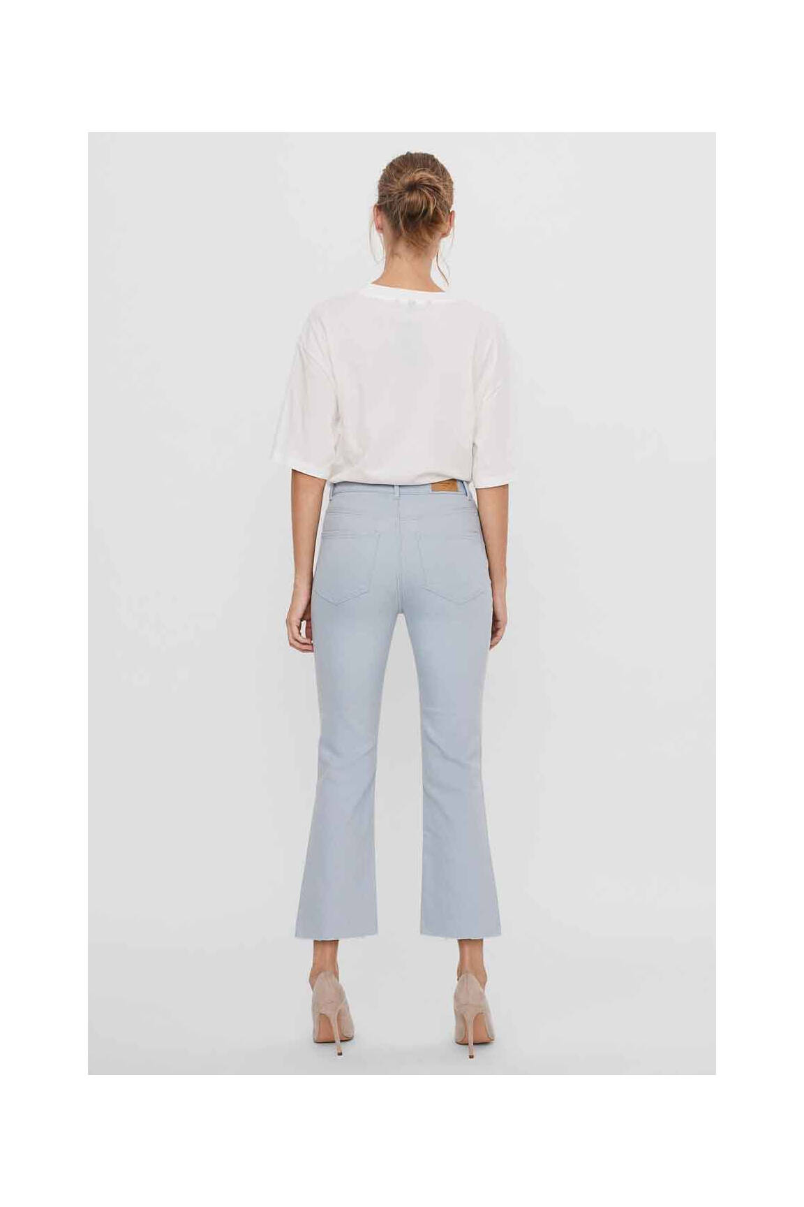 Flare tipo džinsai mėlyna VERO MODA moteris