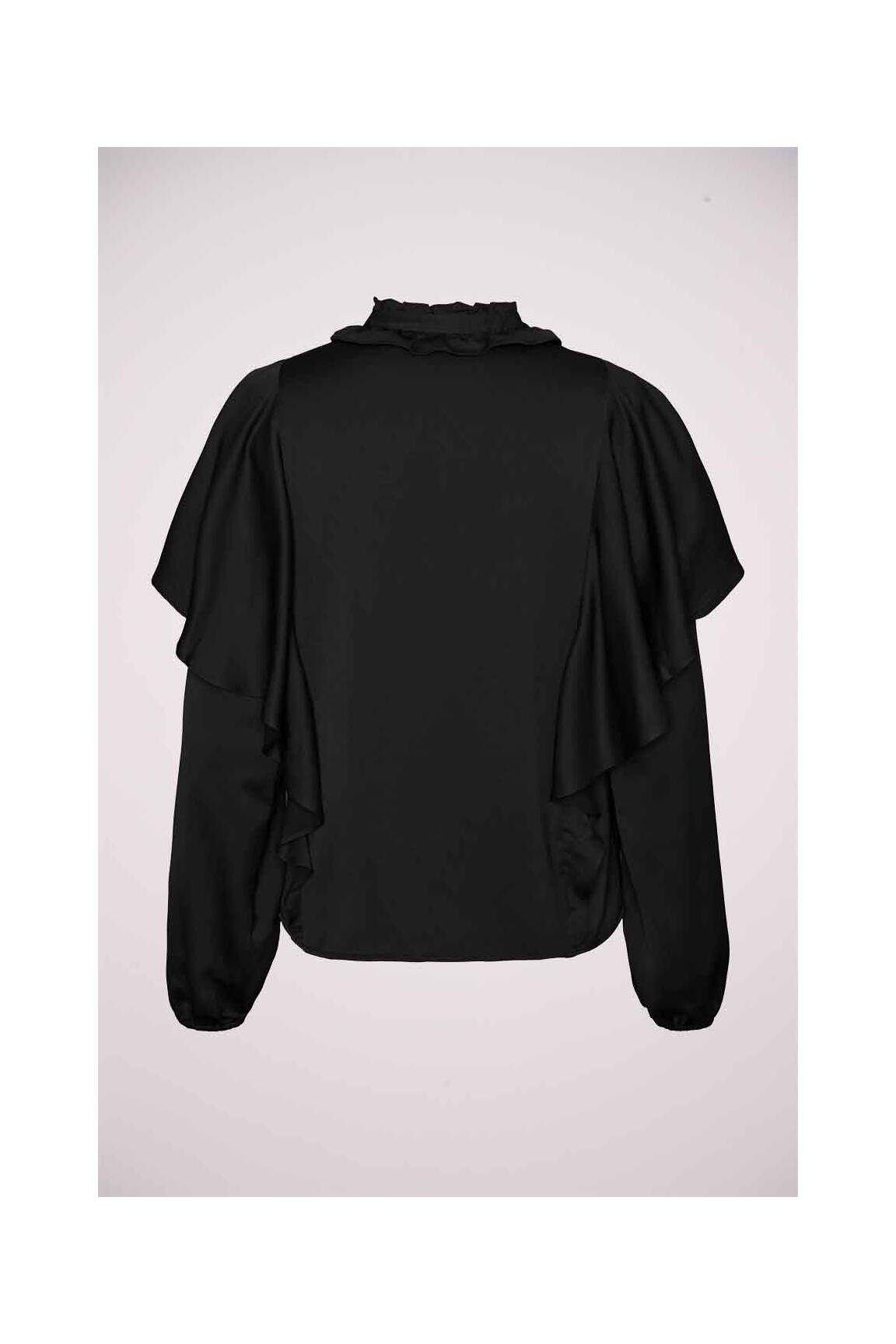 Moteriškas marškinys juodas VERO MODA moteris