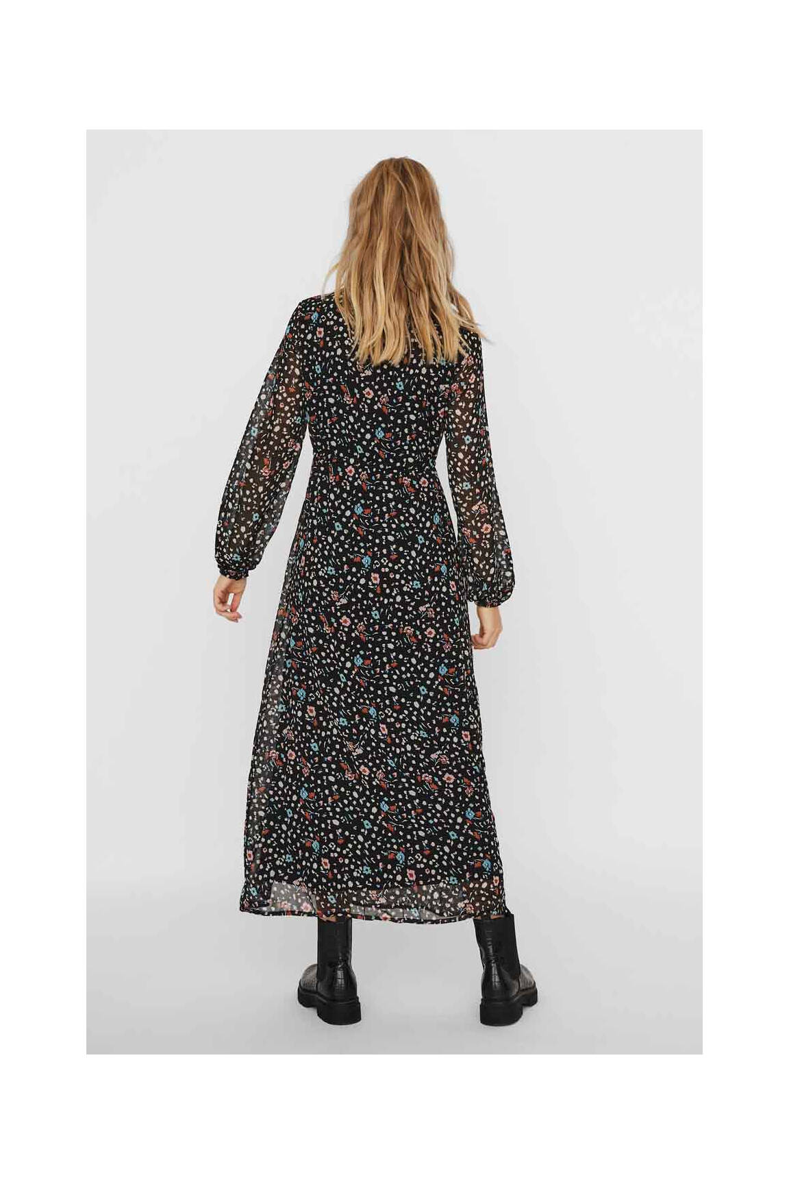 Ilga suknelė juodas VERO MODA moteris