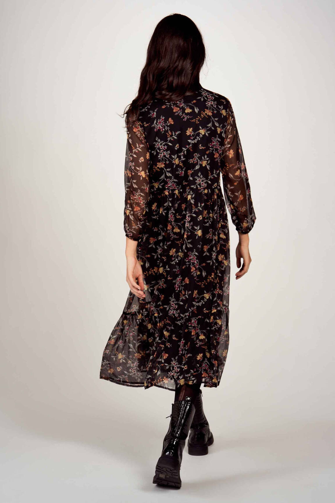 Ilga suknelė juodas VERO MODA moteris