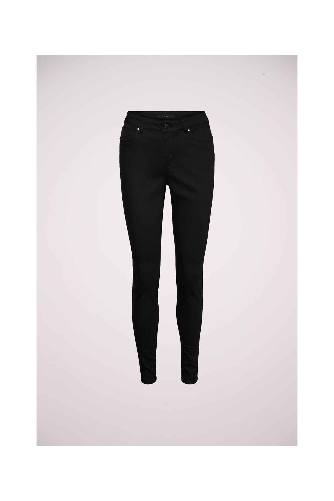 Lieknos kelnės juodas VERO MODA moteris