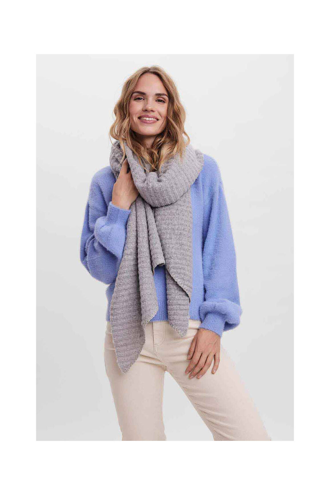 Šalikas pilka VERO MODA moteris