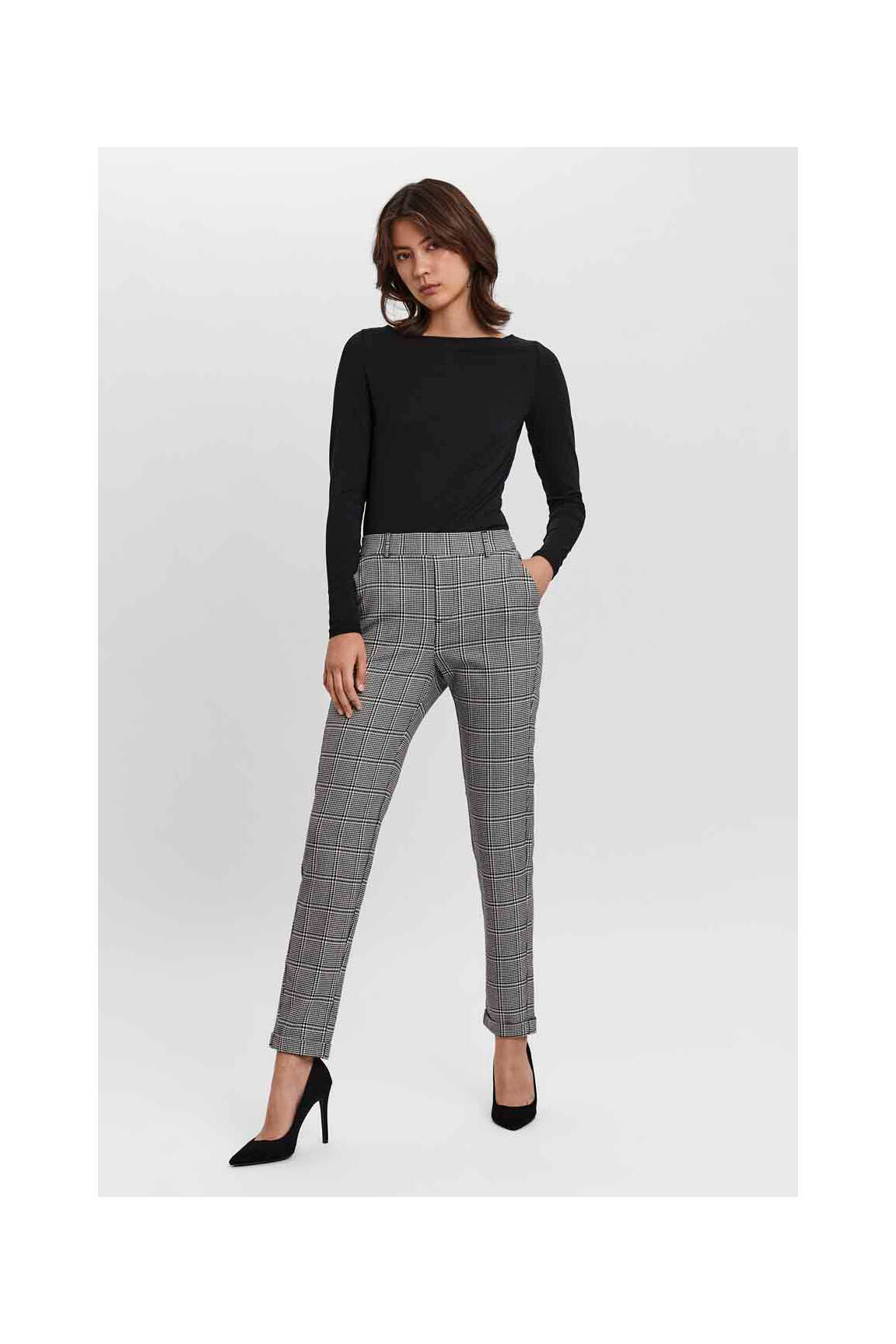 Chino kelnė pilka VERO MODA moteris