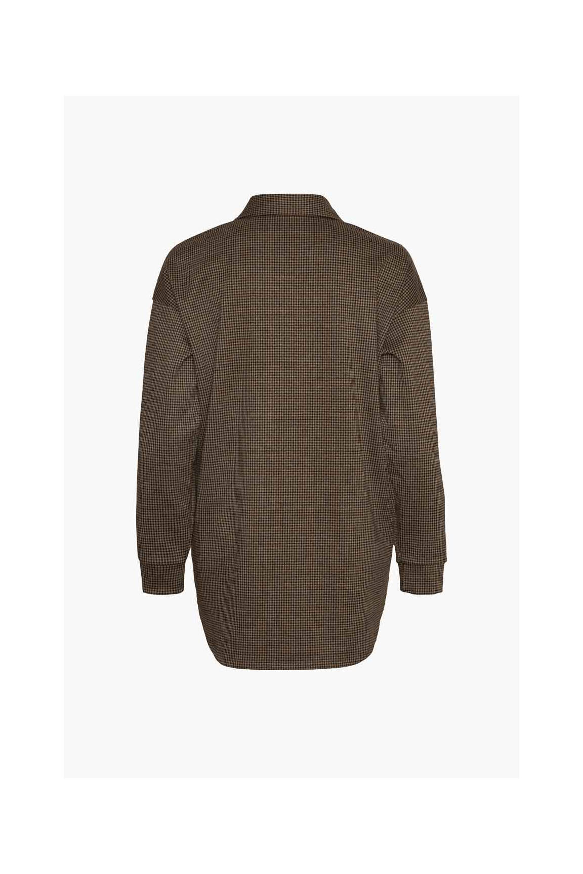 Moteriškas marškinys rudas VERO MODA moteris
