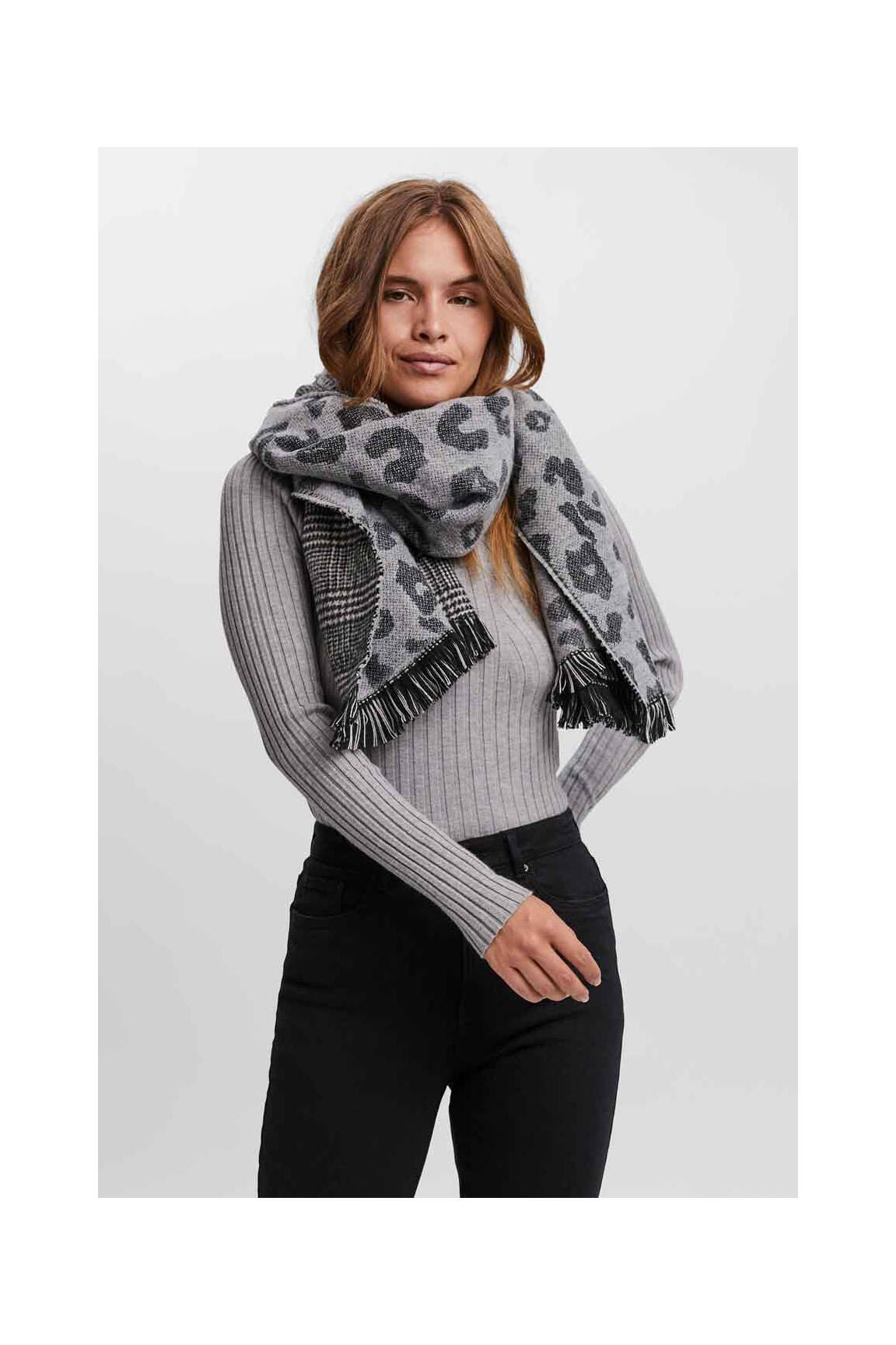 Šalikas pilka VERO MODA moteris