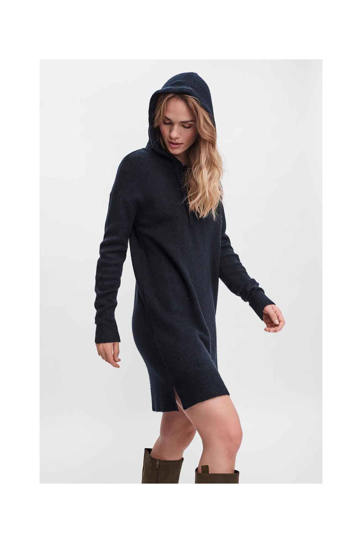 Trumpa suknelė juodas VERO MODA moteris