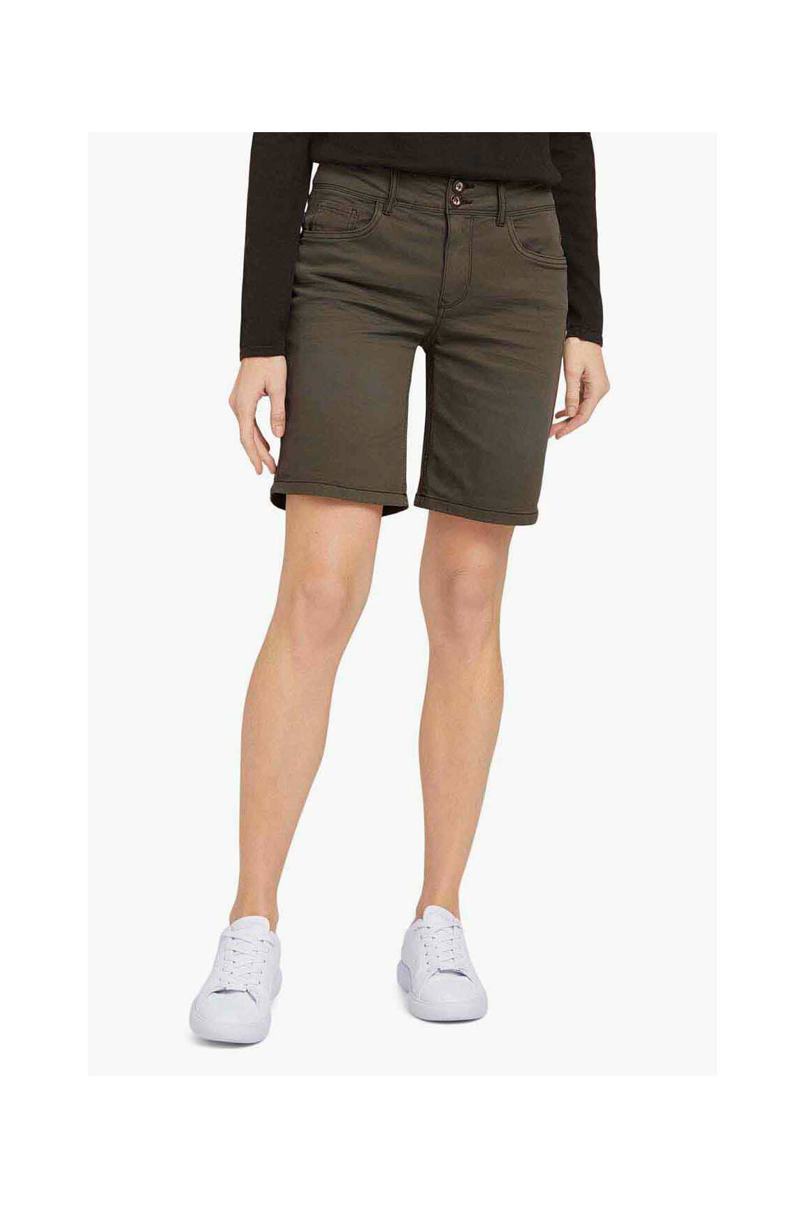 Bermudas žalias TOM TAILOR moteris