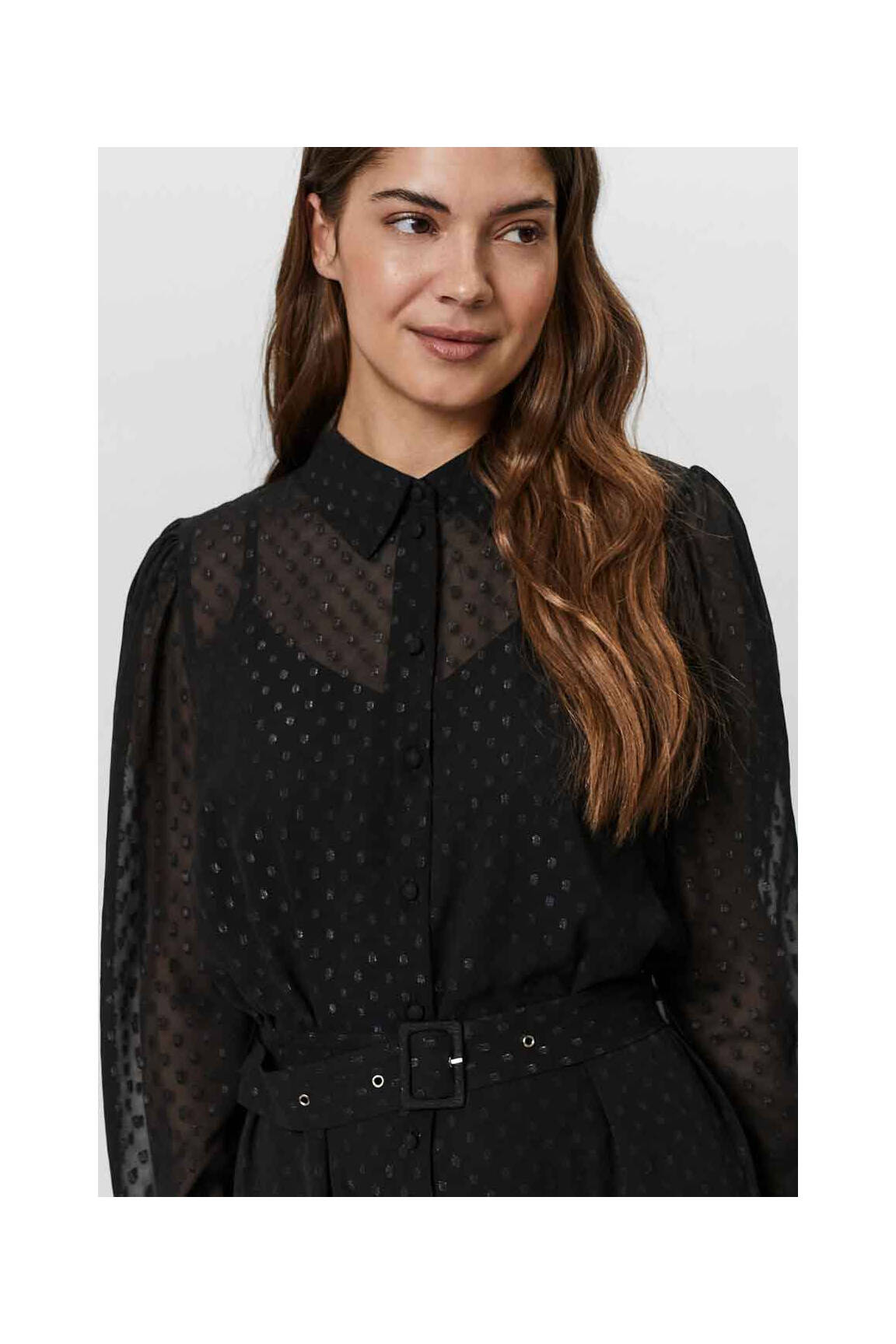 Ilga suknelė juodas VERO MODA moteris