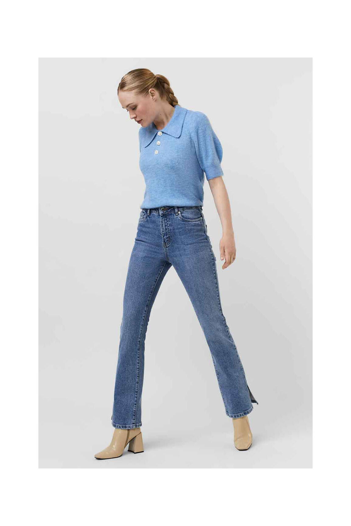 Megztinis mėlyna VERO MODA moteris
