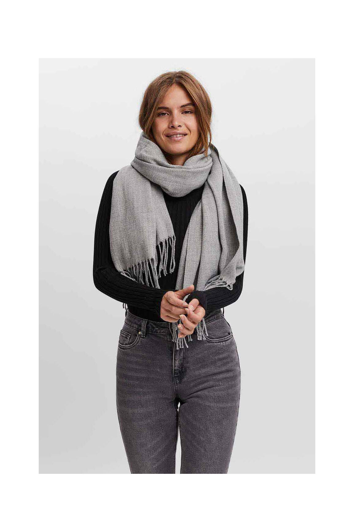 Šalikas pilka VERO MODA moteris
