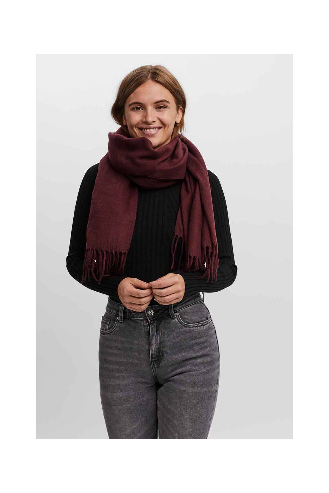 Šalikas violetinis VERO MODA moteris
