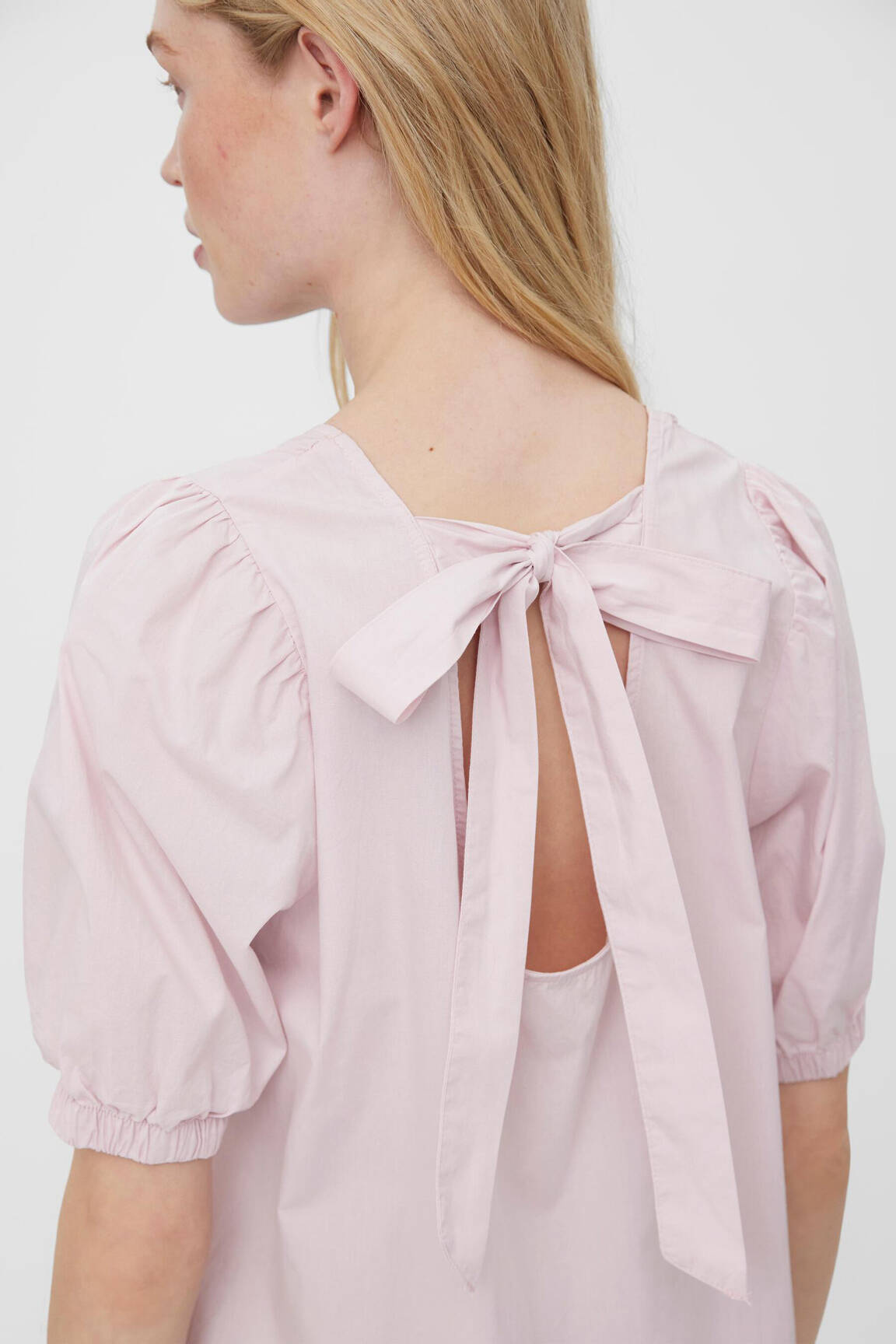Trumpa suknelė rožinė VERO MODA moteris