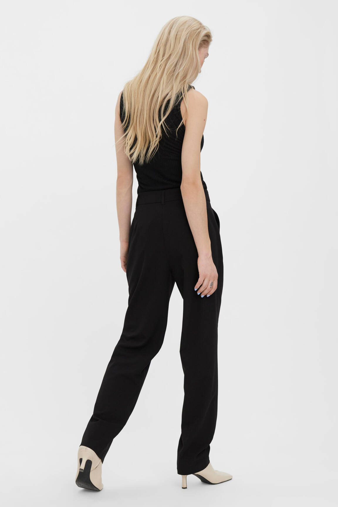 Chino kelnė juodas VERO MODA moteris