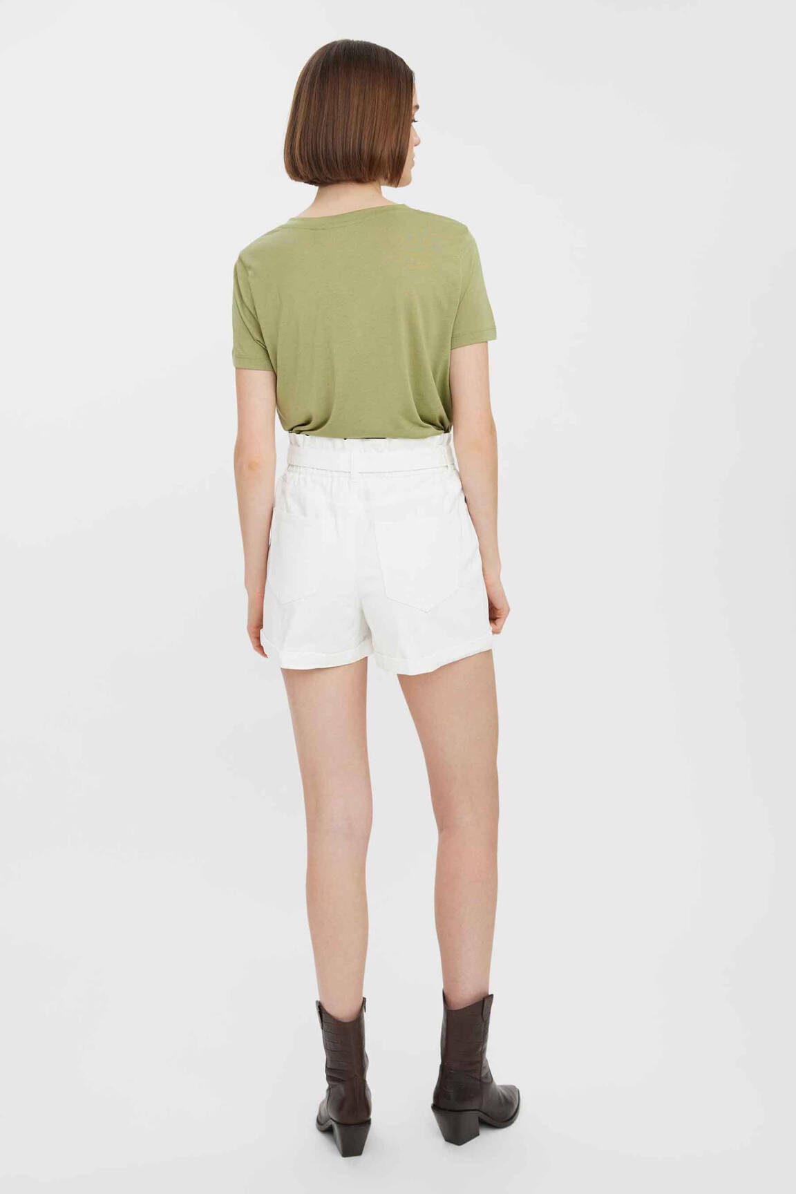 Šortas baltas VERO MODA moteris