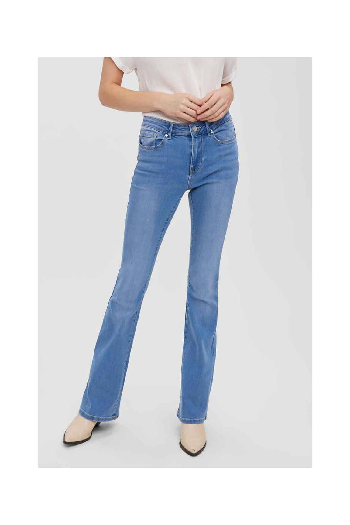 Bootcut džinsai mėlyna VERO MODA moteris