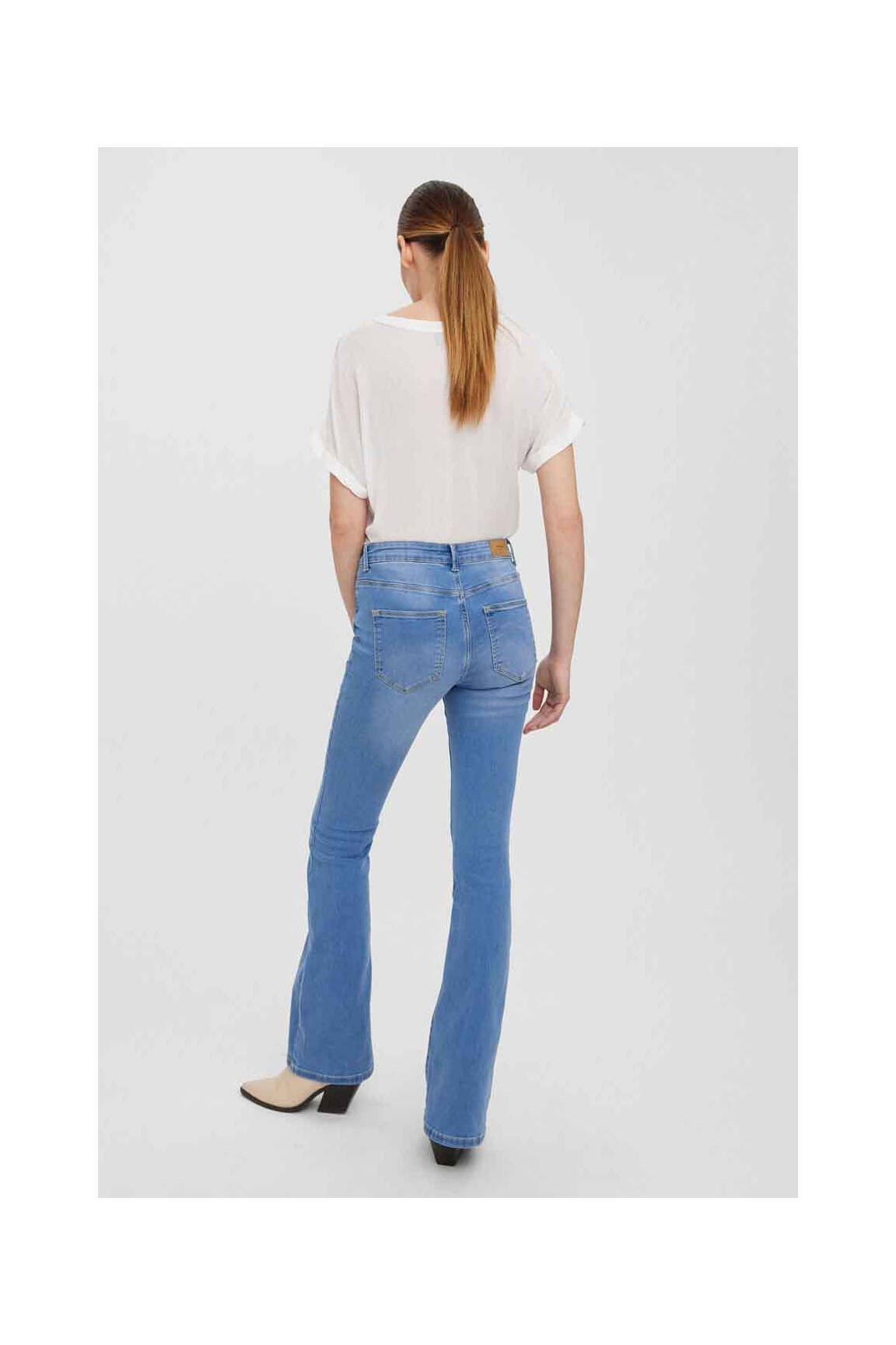 Bootcut džinsai mėlyna VERO MODA moteris