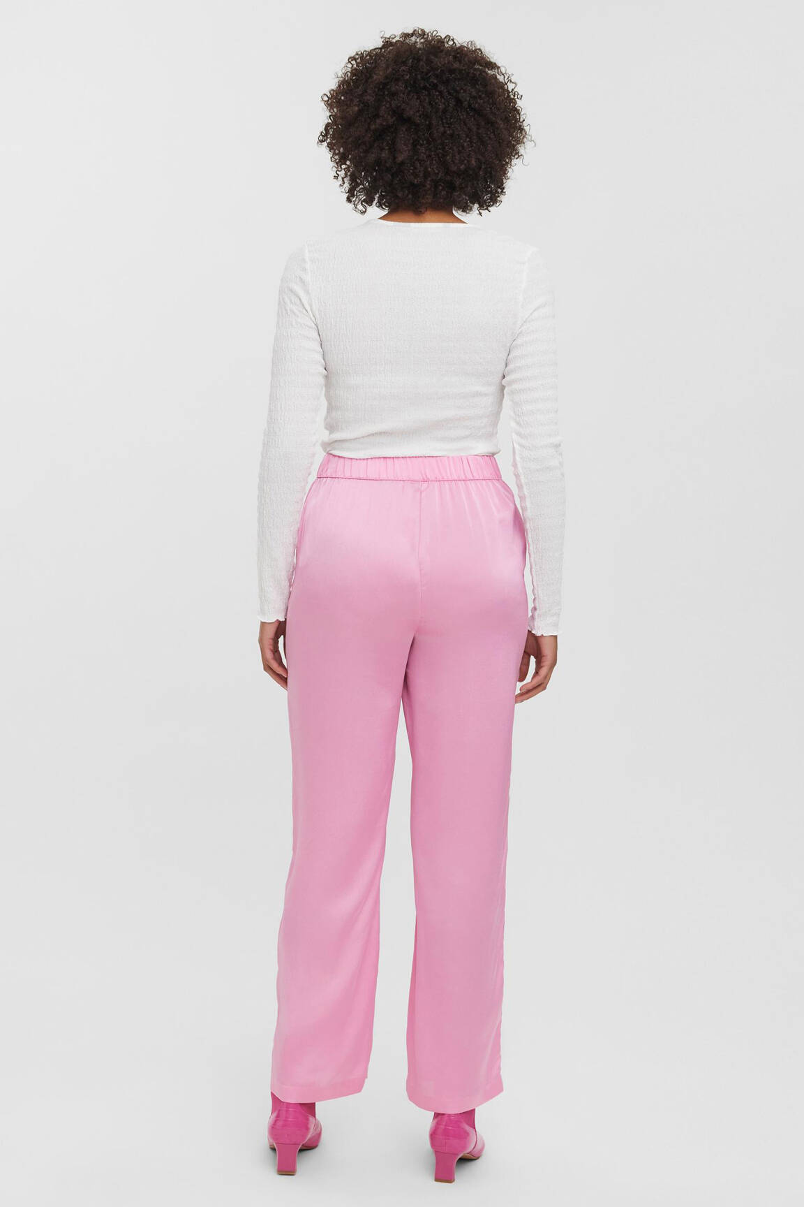 Tiesi kelnė rožinė VERO MODA moteris