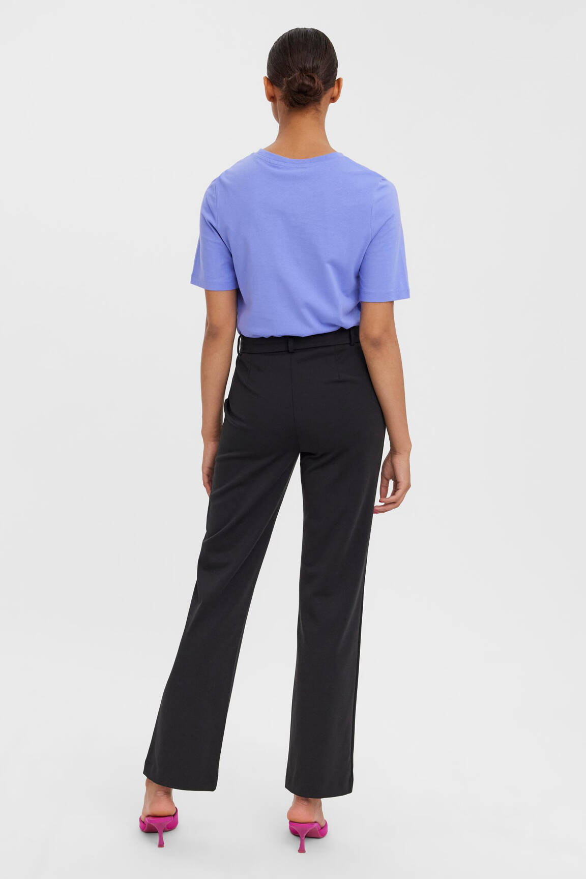 Chino kelnė juodas VERO MODA moteris
