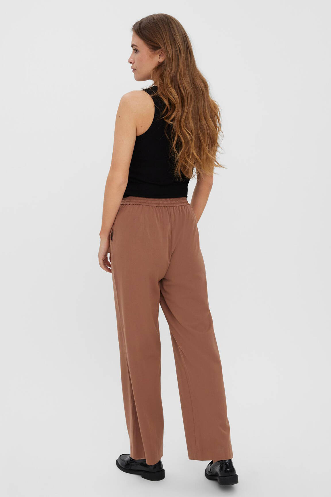 Tiesi kelnė rudas VERO MODA moteris