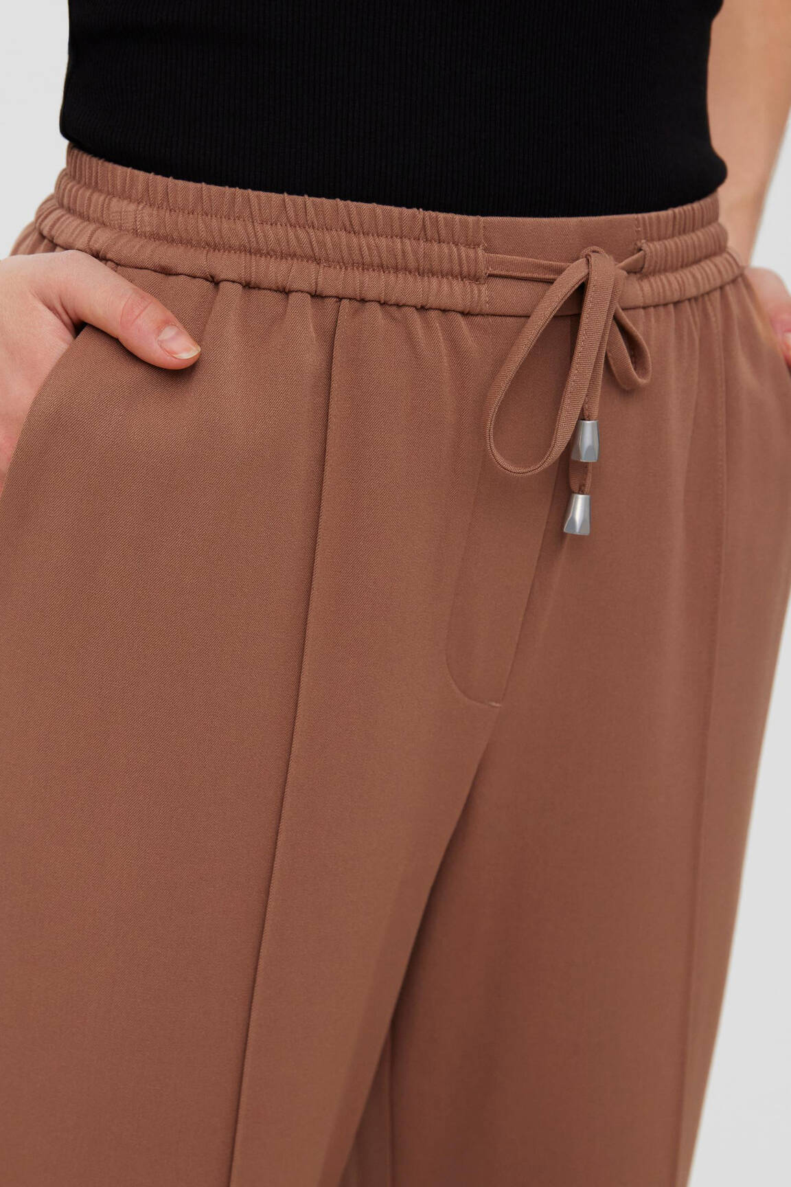Tiesi kelnė rudas VERO MODA moteris