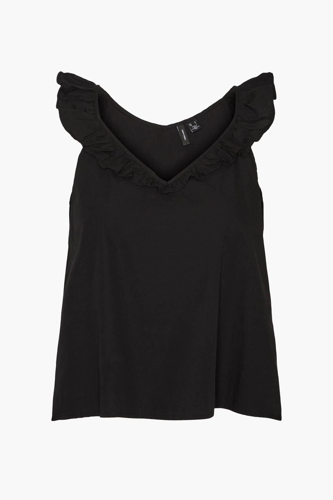 Moteriškas marškinys juodas VERO MODA moteris