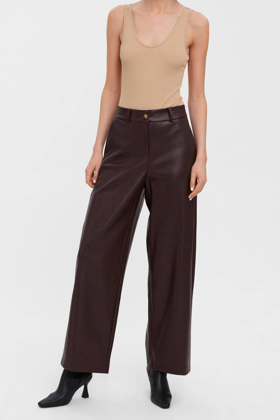 Platus kelnes rudas VERO MODA moteris
