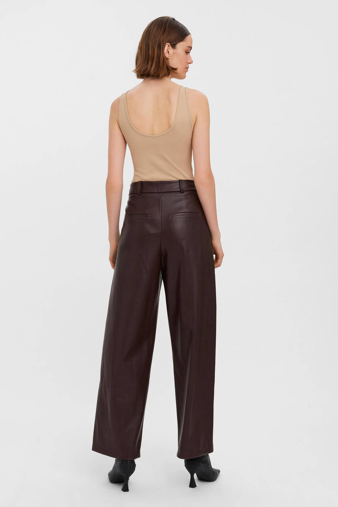 Platus kelnes rudas VERO MODA moteris